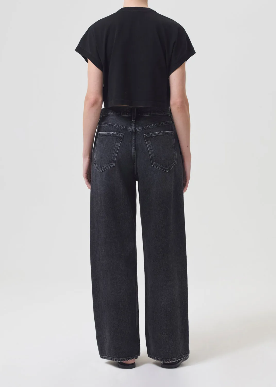 Aiden Tee in Black sold by Agolde product image thumbnail 3