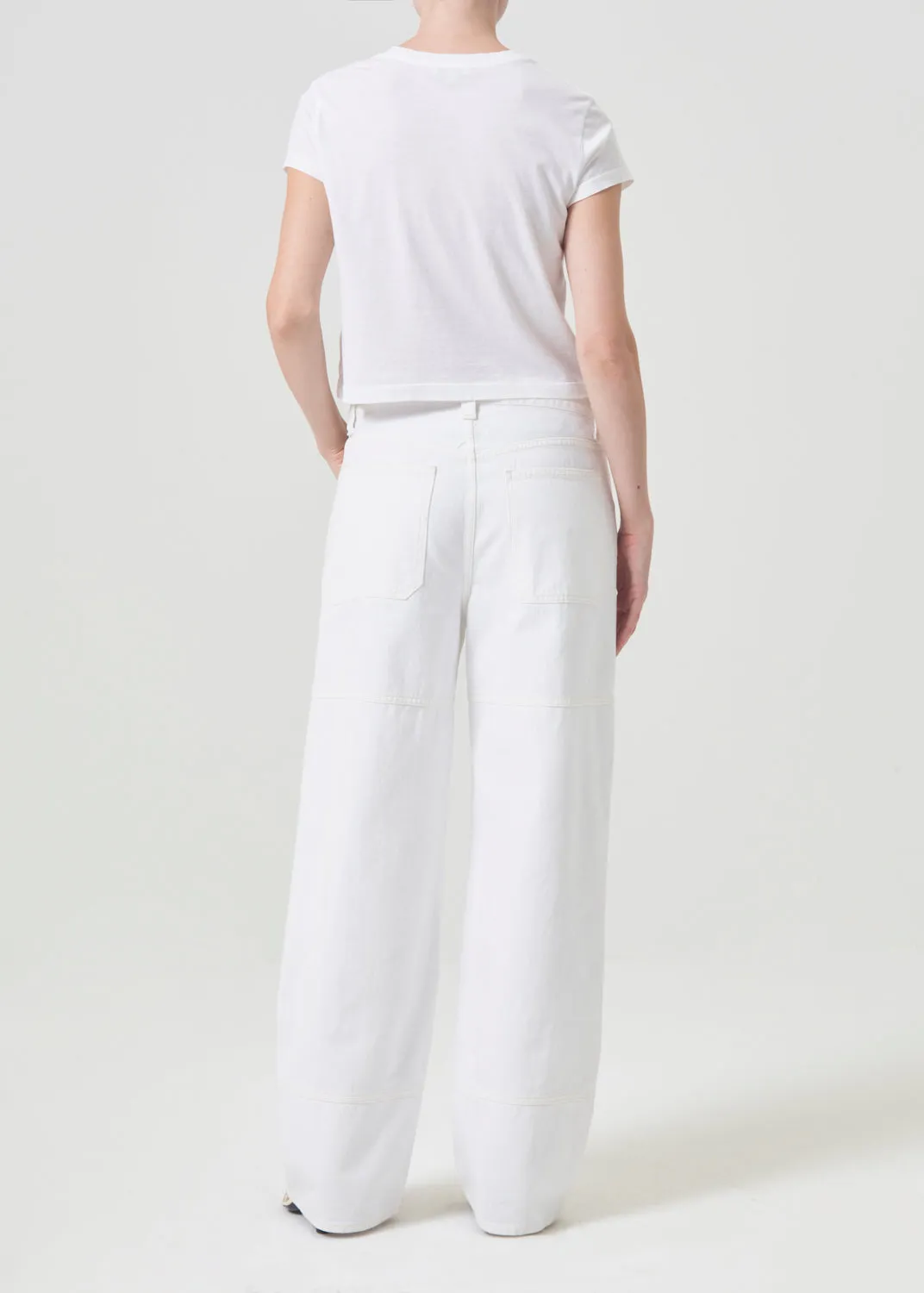 Tanis Utility Jean in Milkshake sold by Agolde product image thumbnail 2