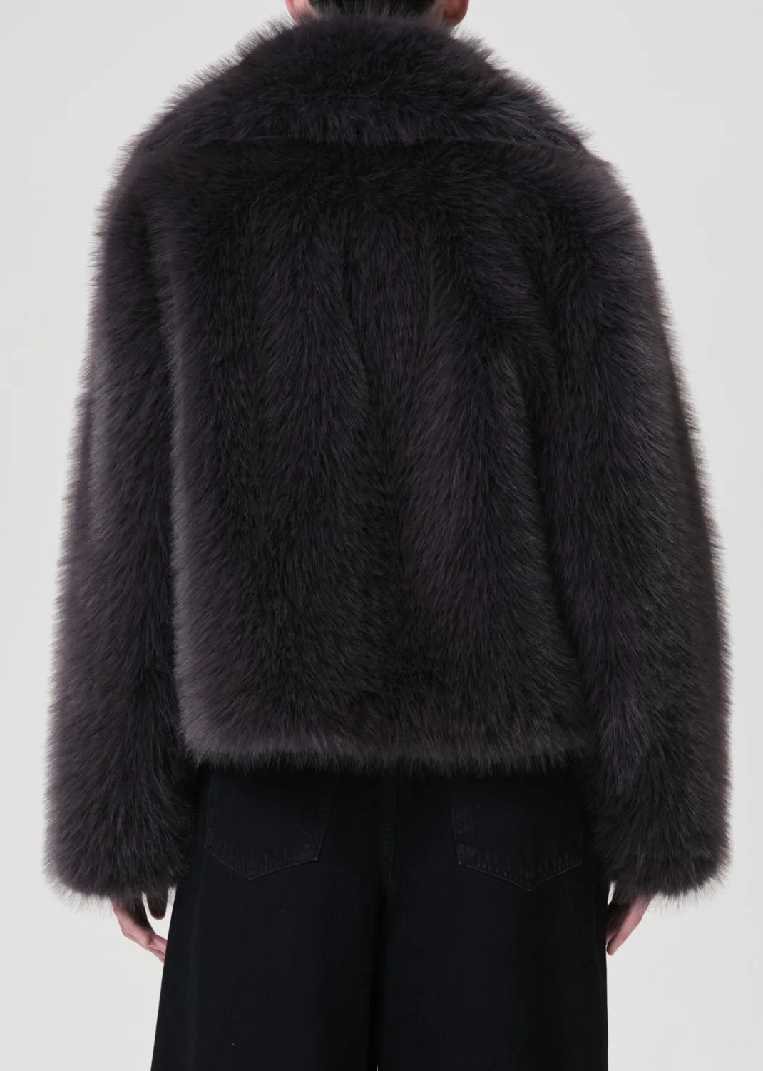 Shoreditch Ski Club x AGOLDE Maren Shearling in Shade sold by Agolde product image thumbnail 2