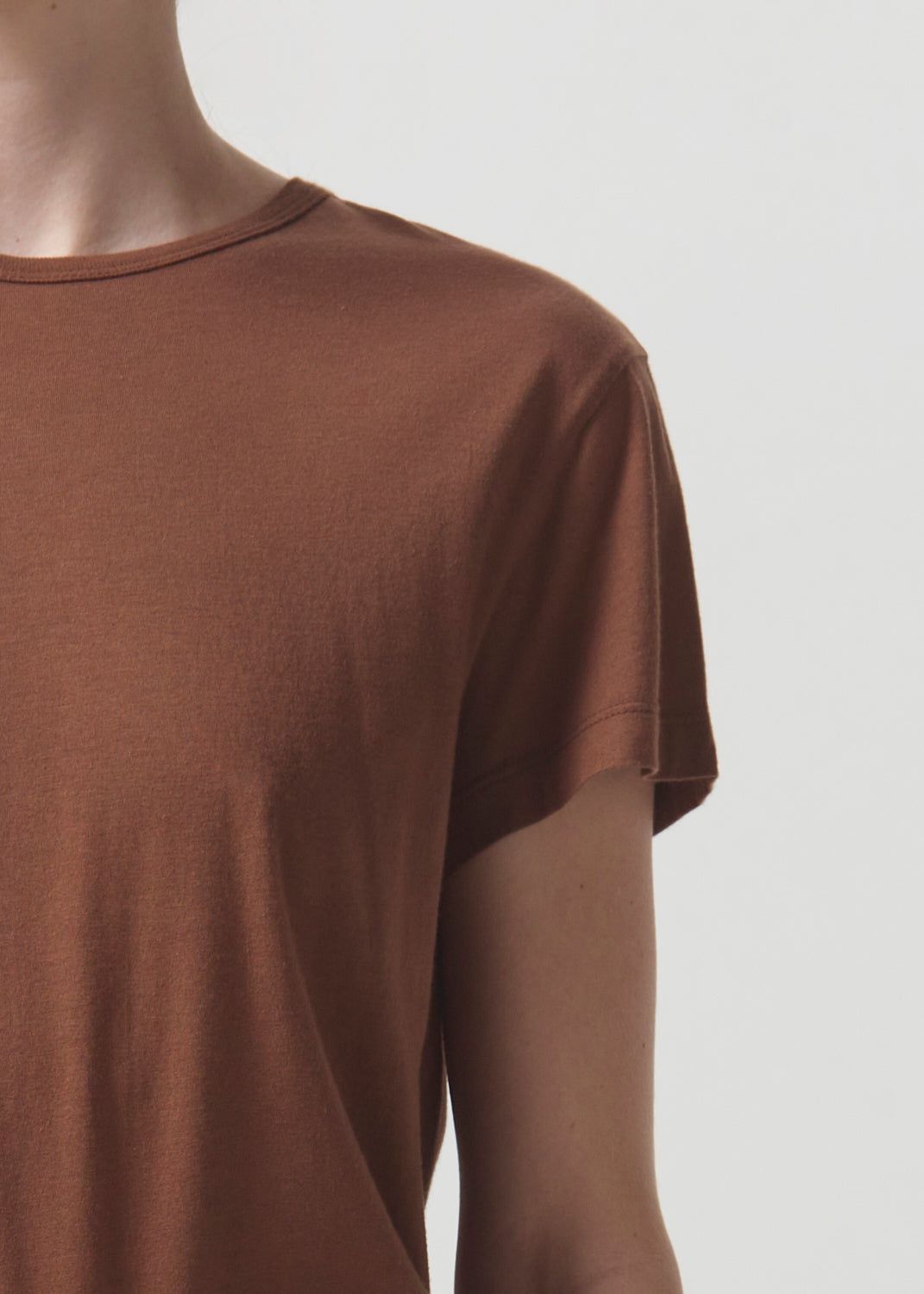 Drew Tee in Beeswax sold by Agolde product image thumbnail 5