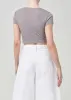 Savannah Tee in Shaker sold by Agolde