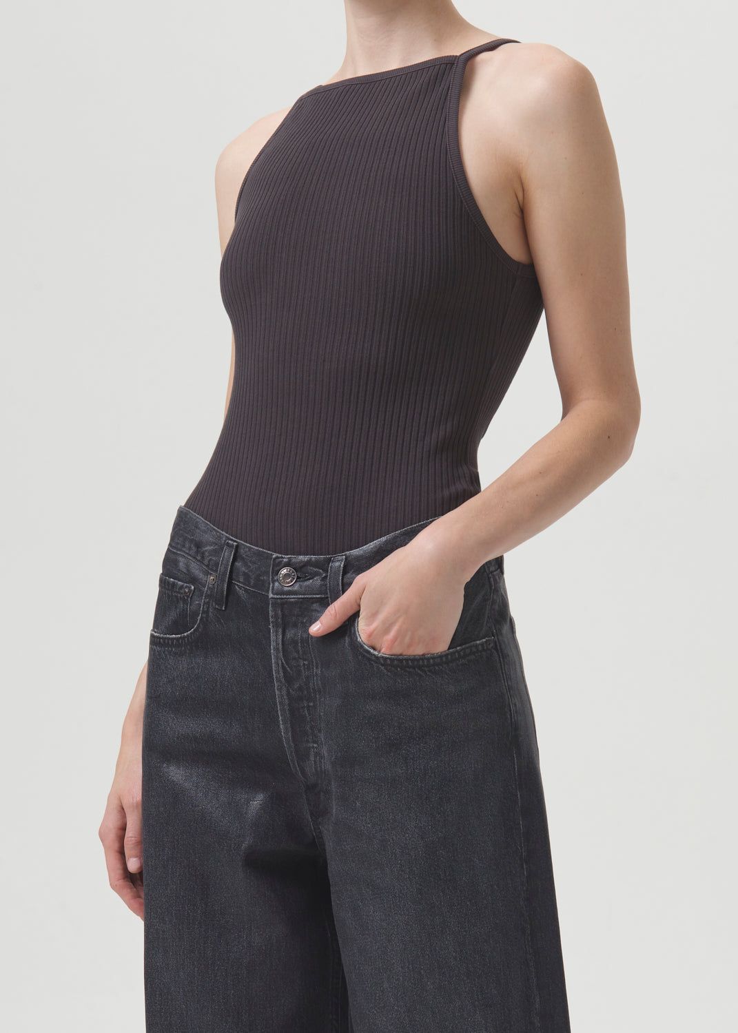 Mina Tank in Fly sold by Agolde product image thumbnail 5