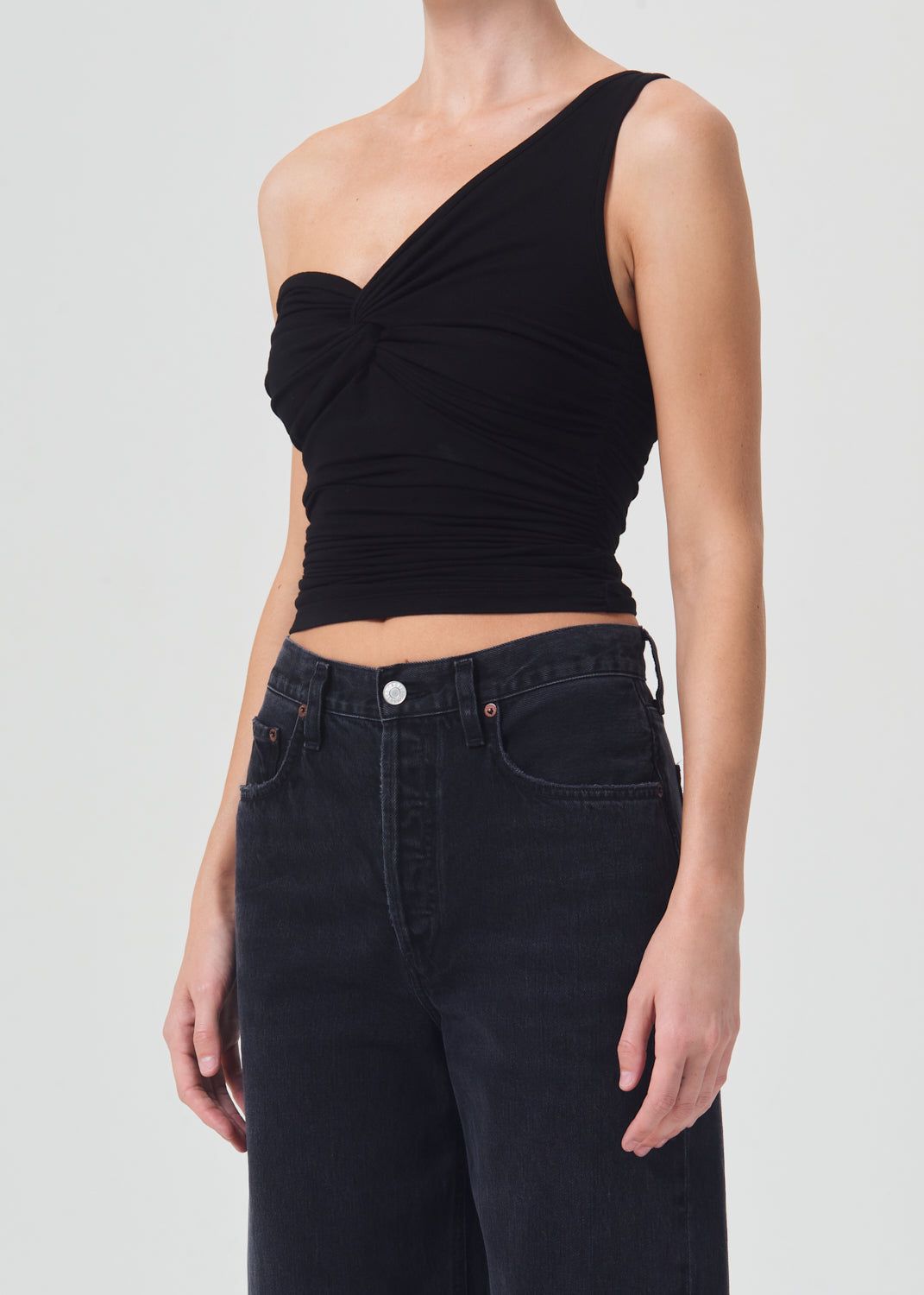 Domino Top in Black sold by Agolde product image thumbnail 4