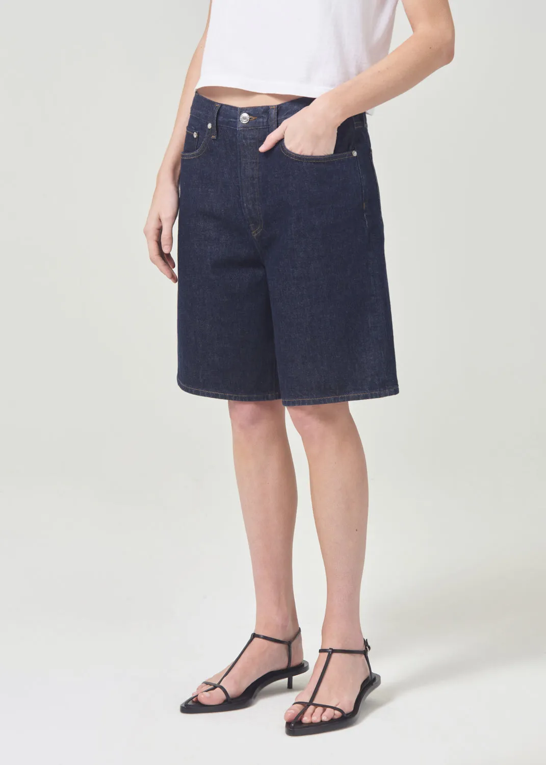 Risha Short in Pure sold by Agolde product image thumbnail 4