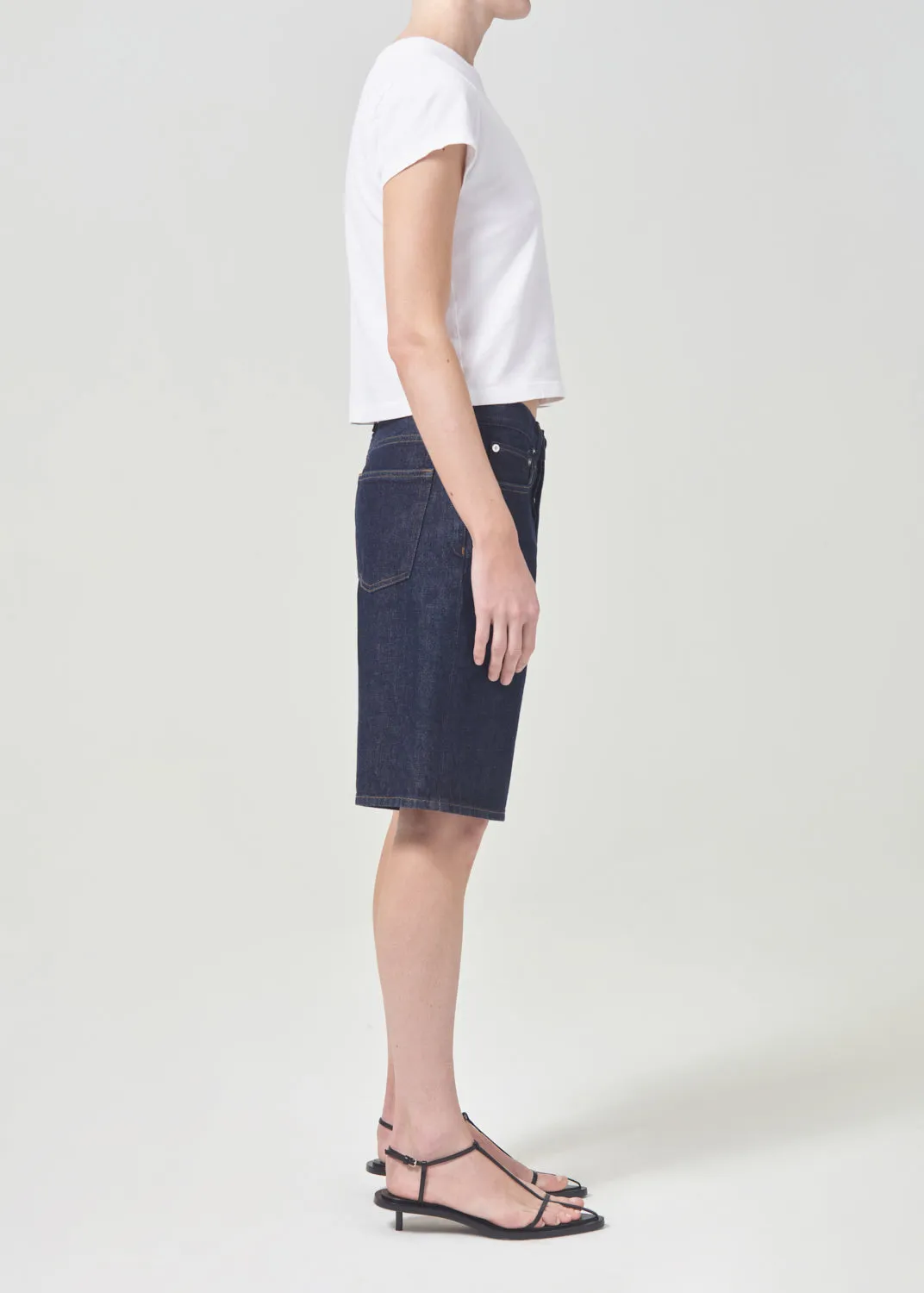Risha Short in Pure sold by Agolde product image thumbnail 3
