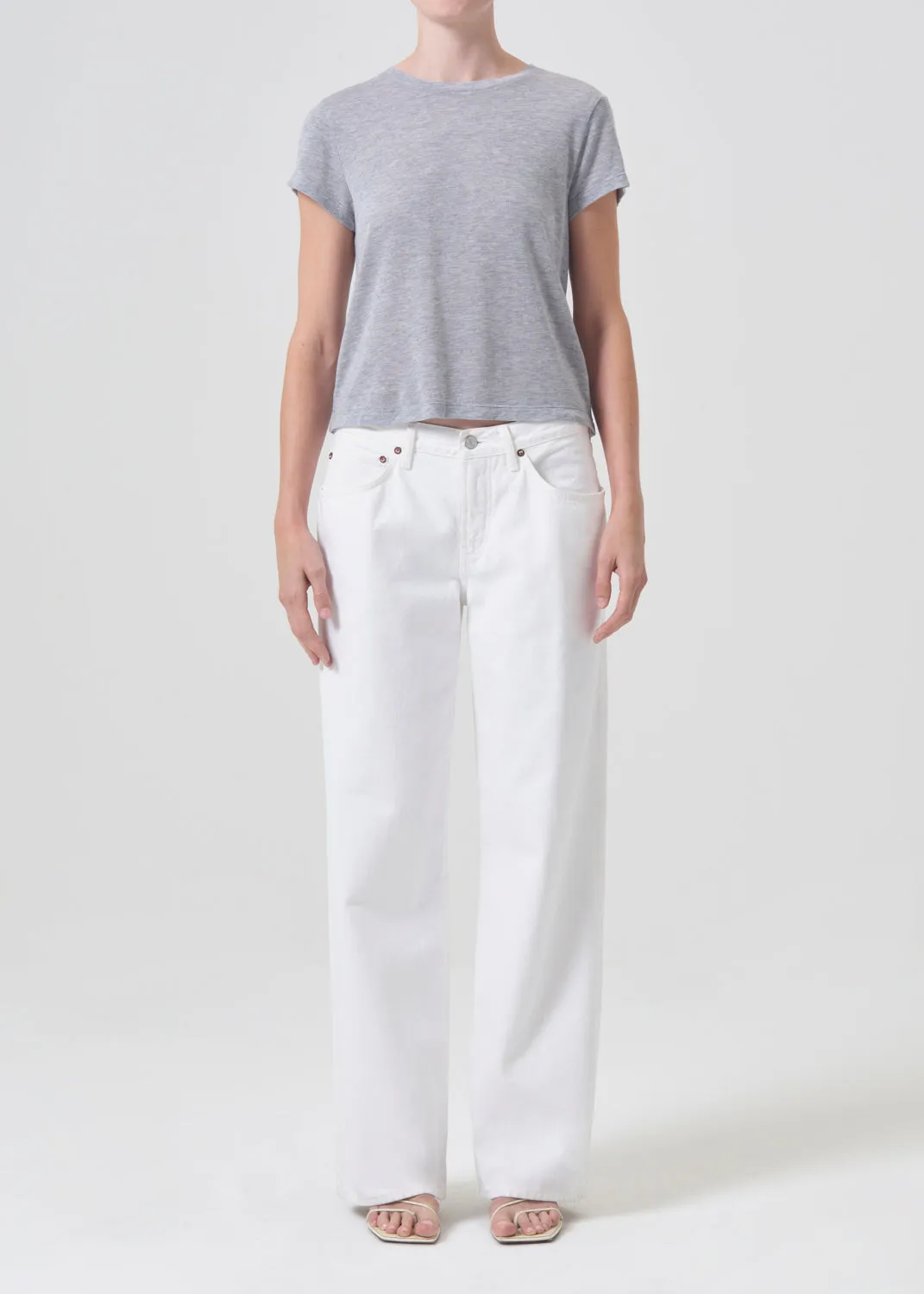 Fusion Jean in Milkshake sold by Agolde