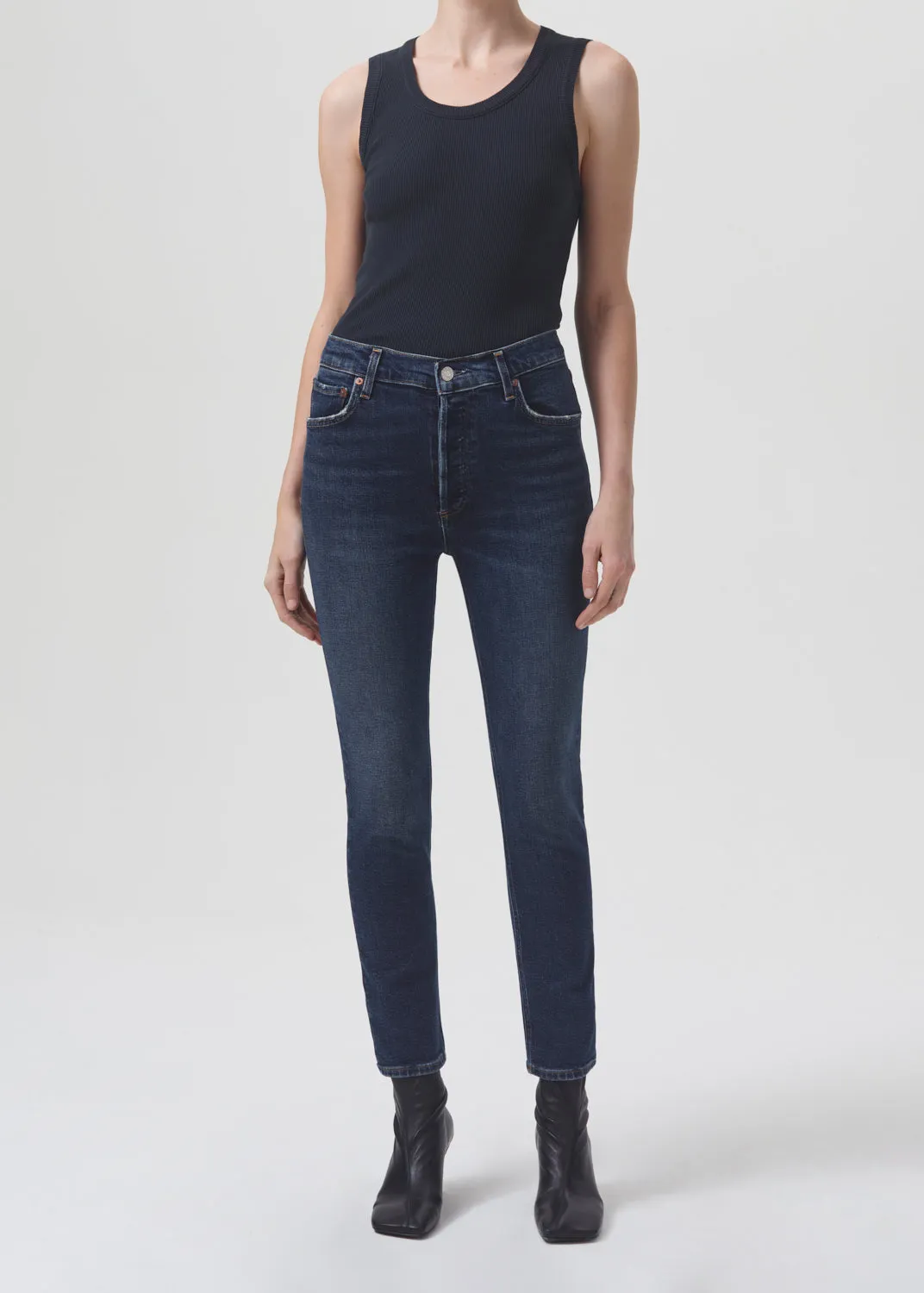 Nico High Rise Slim Fit (Stretch) in Ovation sold by Agolde