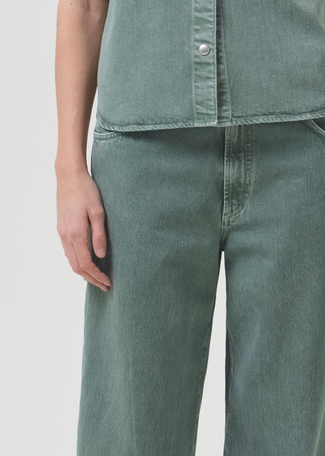 Magda Denim Carpenter in Salamander sold by Agolde product image thumbnail 5