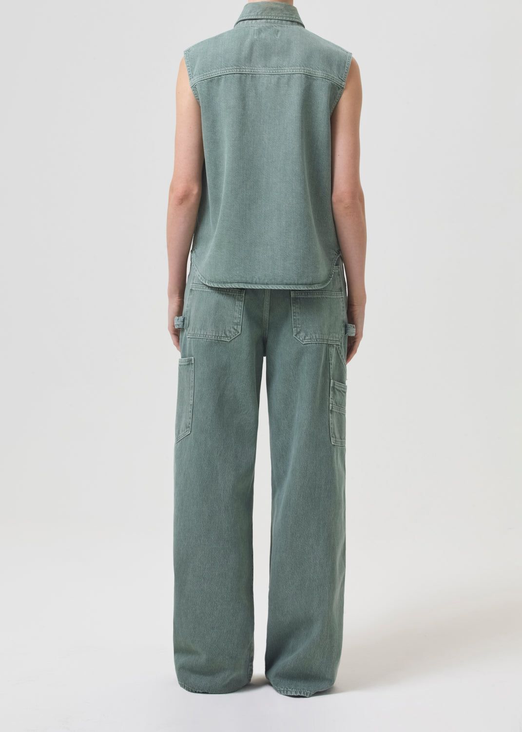 Magda Denim Carpenter in Salamander sold by Agolde product image thumbnail 2