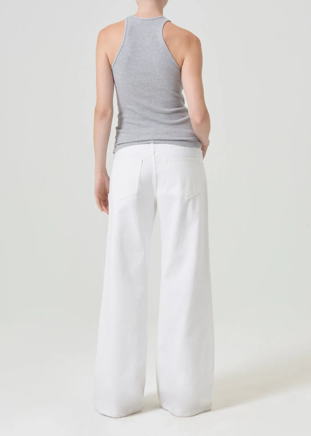 Bianca Tank in Grey Heather sold by Agolde product image thumbnail 3