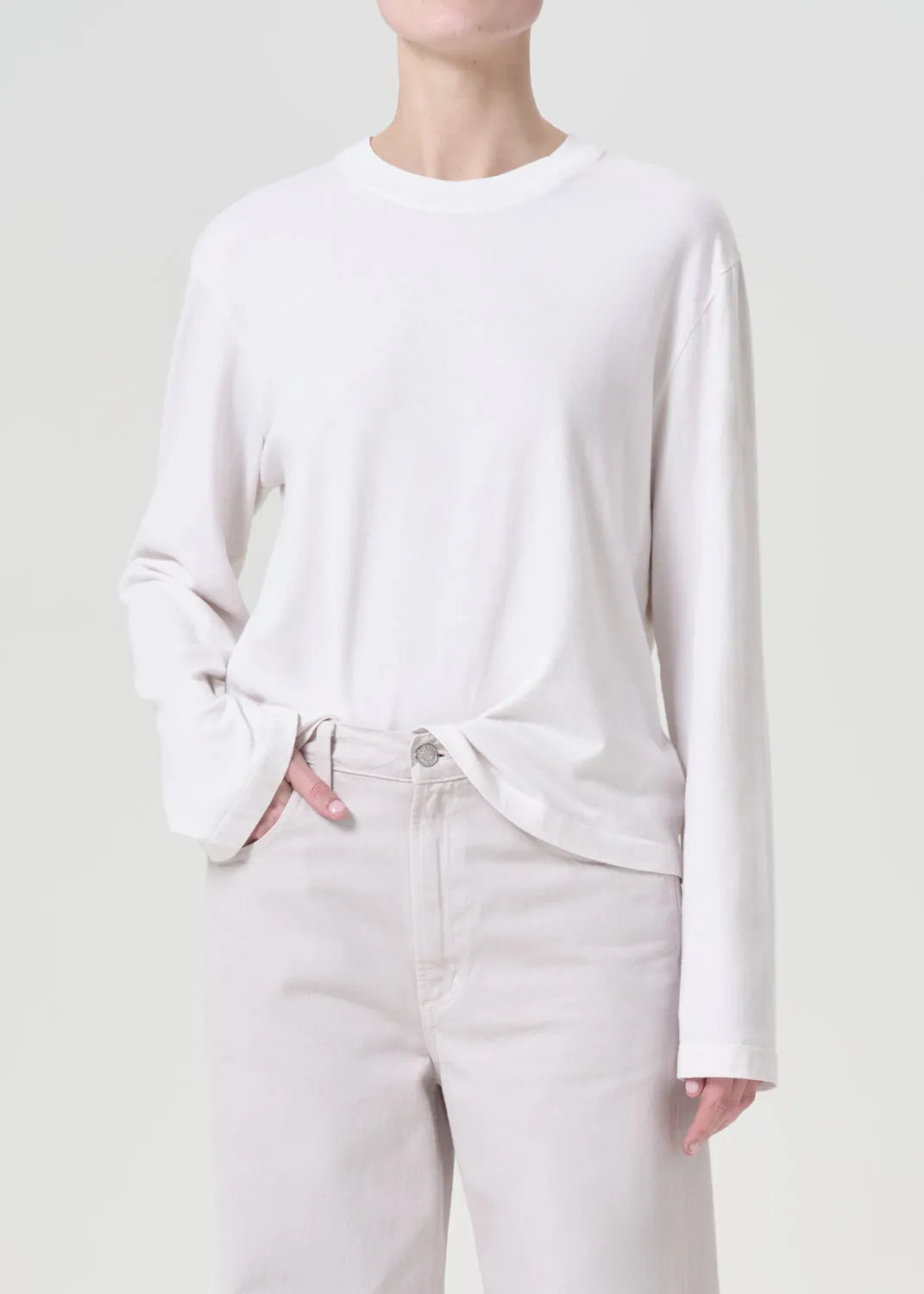 Runa Tee in Wired sold by Agolde