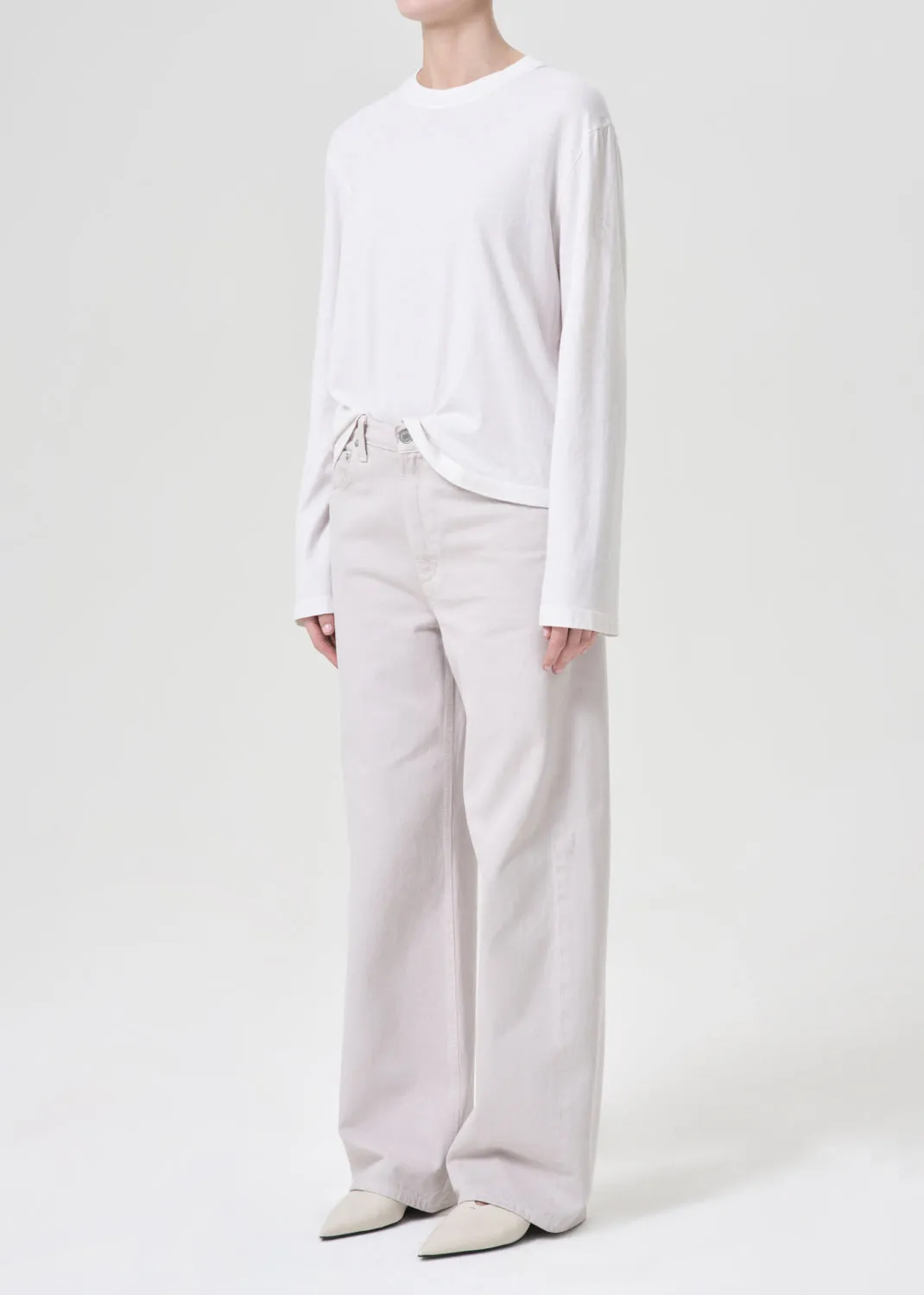 Runa Tee in Wired sold by Agolde product image thumbnail 4