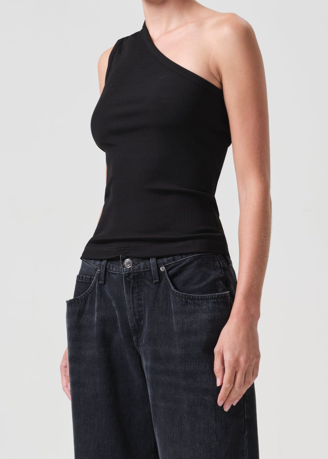 Yasmin Tank in Black sold by Agolde product image thumbnail 4