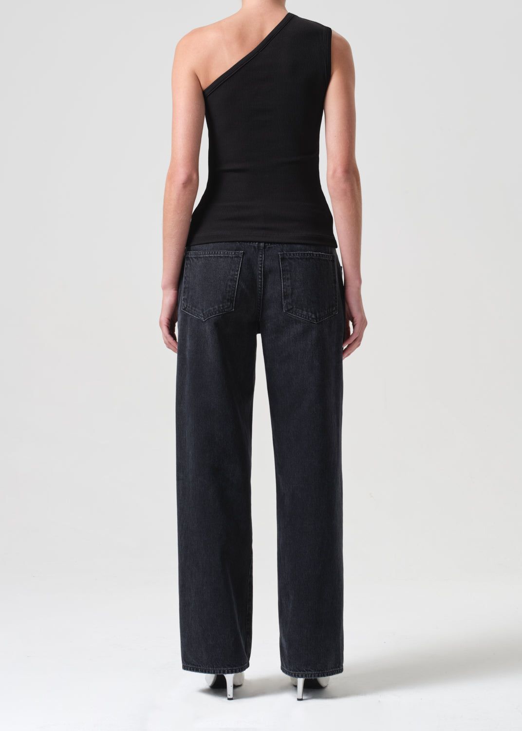 Yasmin Tank in Black sold by Agolde product image thumbnail 2