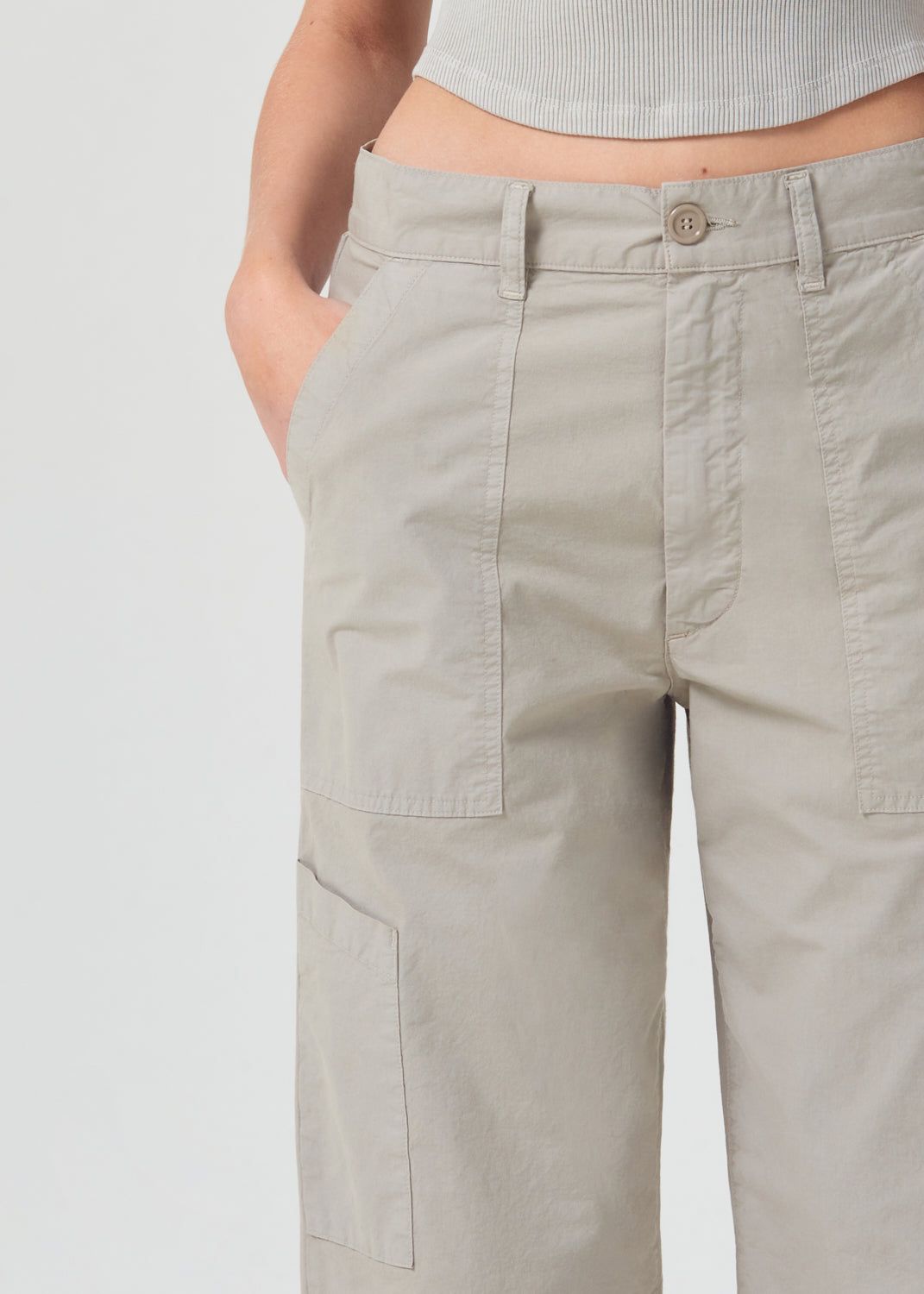 Daria Utility Pant in Drab sold by Agolde product image thumbnail 5