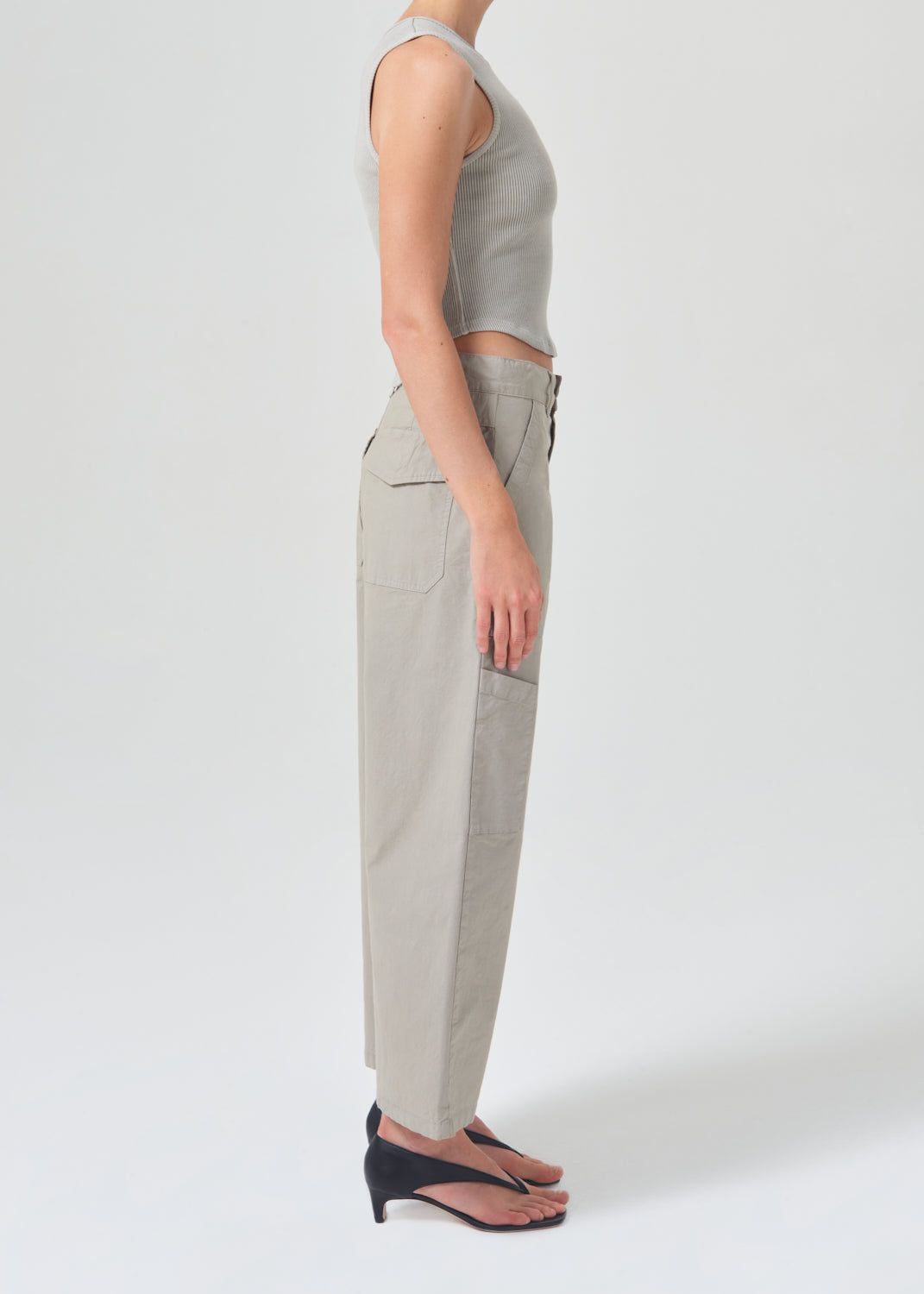 Daria Utility Pant in Drab sold by Agolde product image thumbnail 3