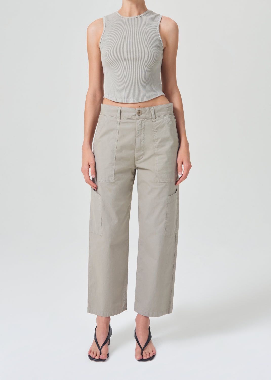 Daria Utility Pant in Drab sold by Agolde