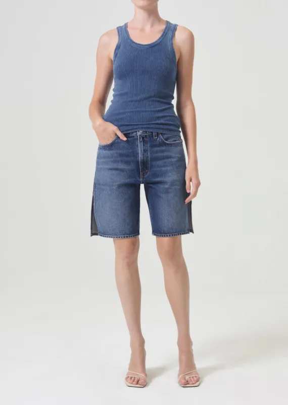 Vida High Rise Short in Control sold by Agolde