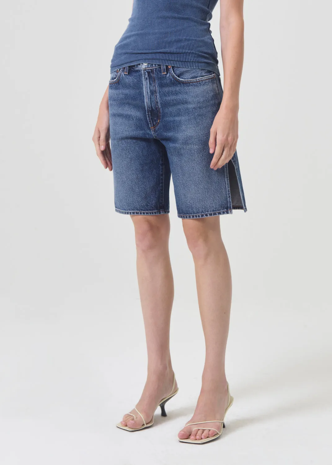 Vida High Rise Short in Control sold by Agolde product image thumbnail 5