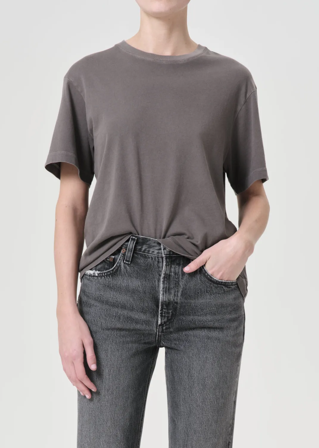 Jay T Shirt in Flint sold by Agolde