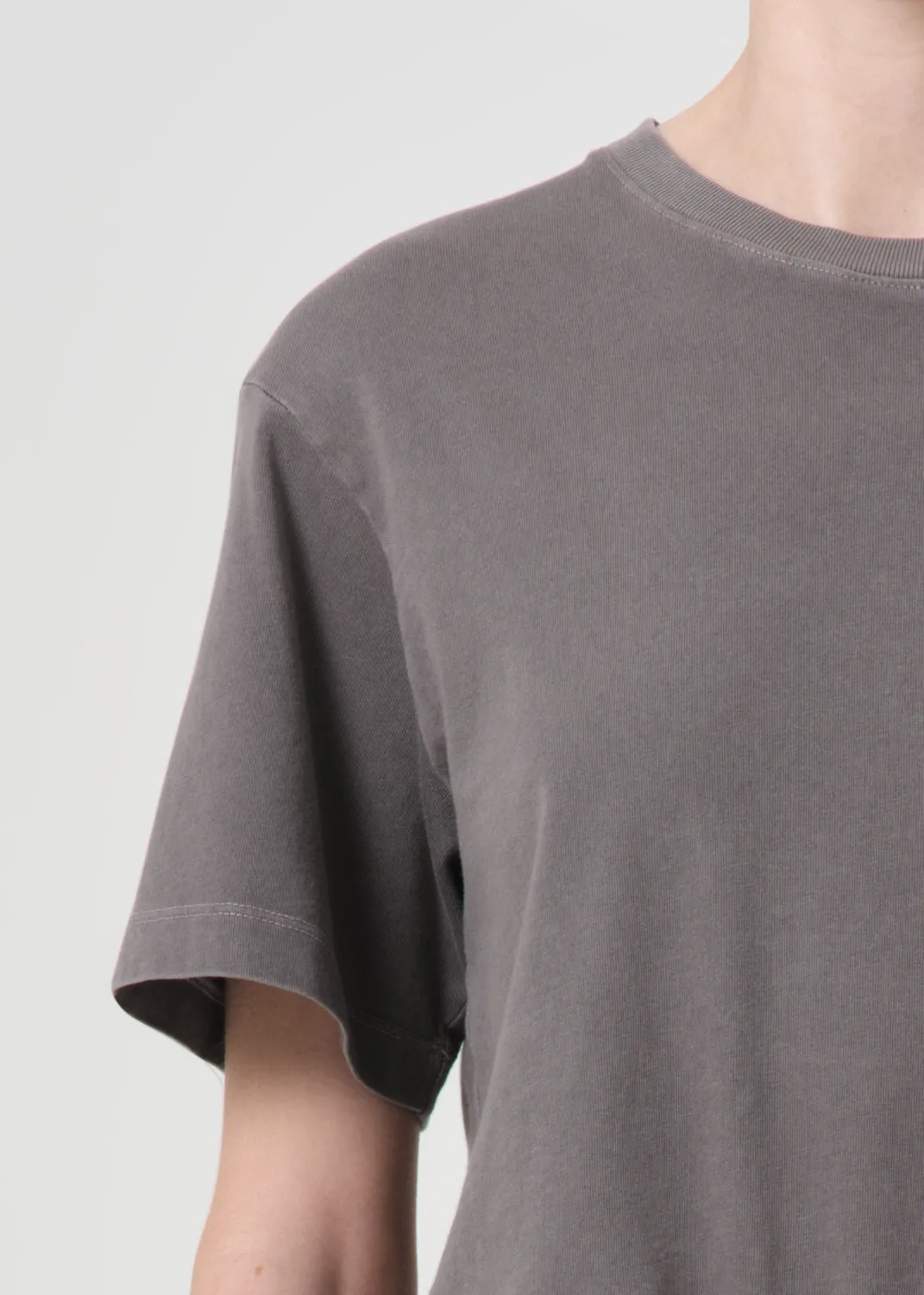 Jay T Shirt in Flint sold by Agolde product image thumbnail 4