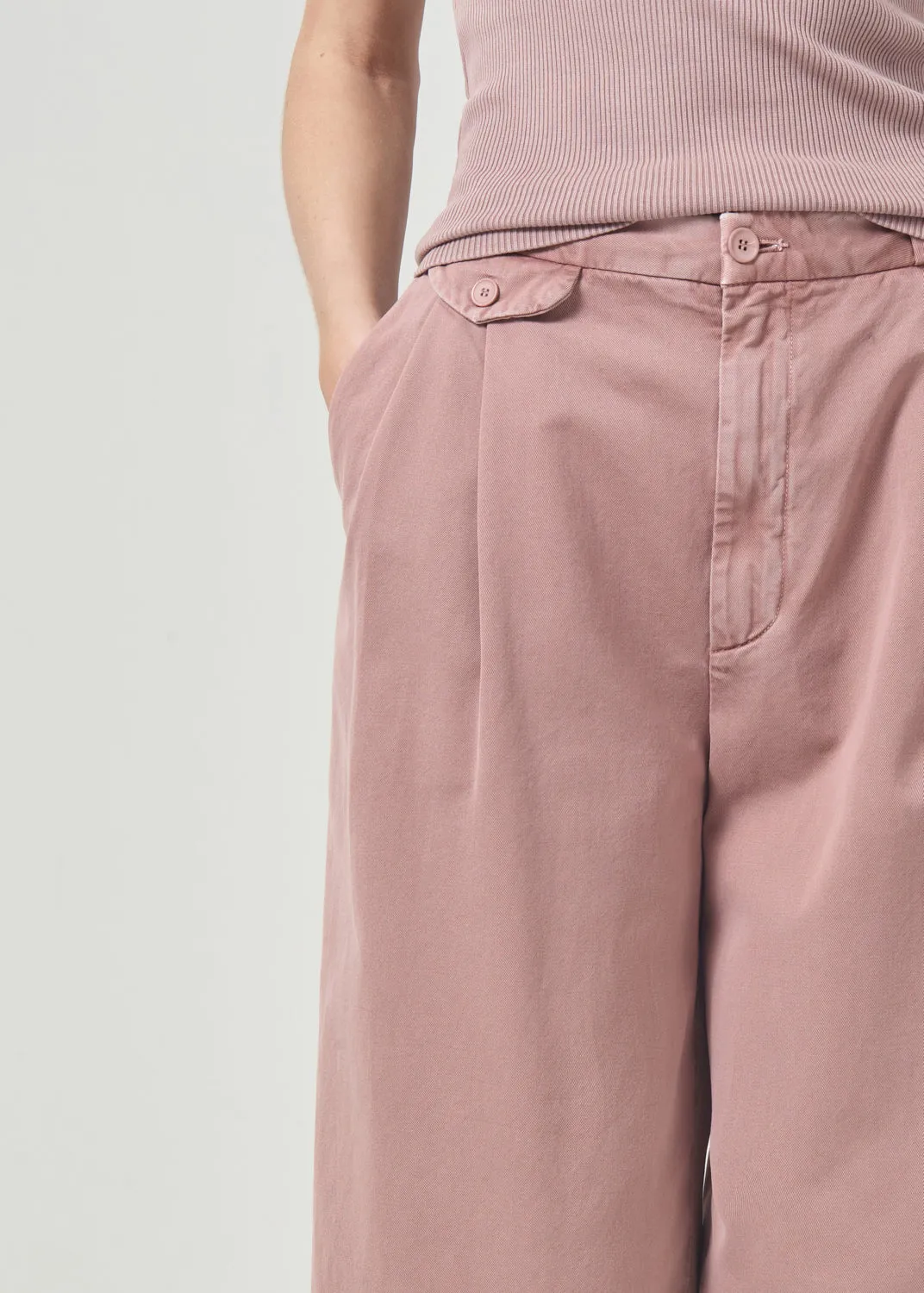 Becker Chino in Spider Lily sold by Agolde product image thumbnail 5