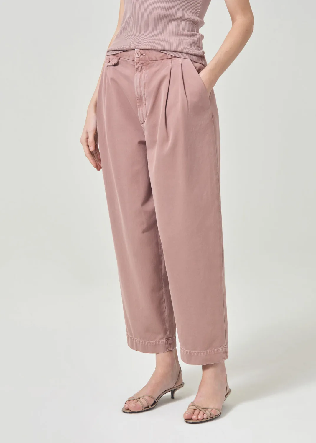 Becker Chino in Spider Lily sold by Agolde product image thumbnail 4
