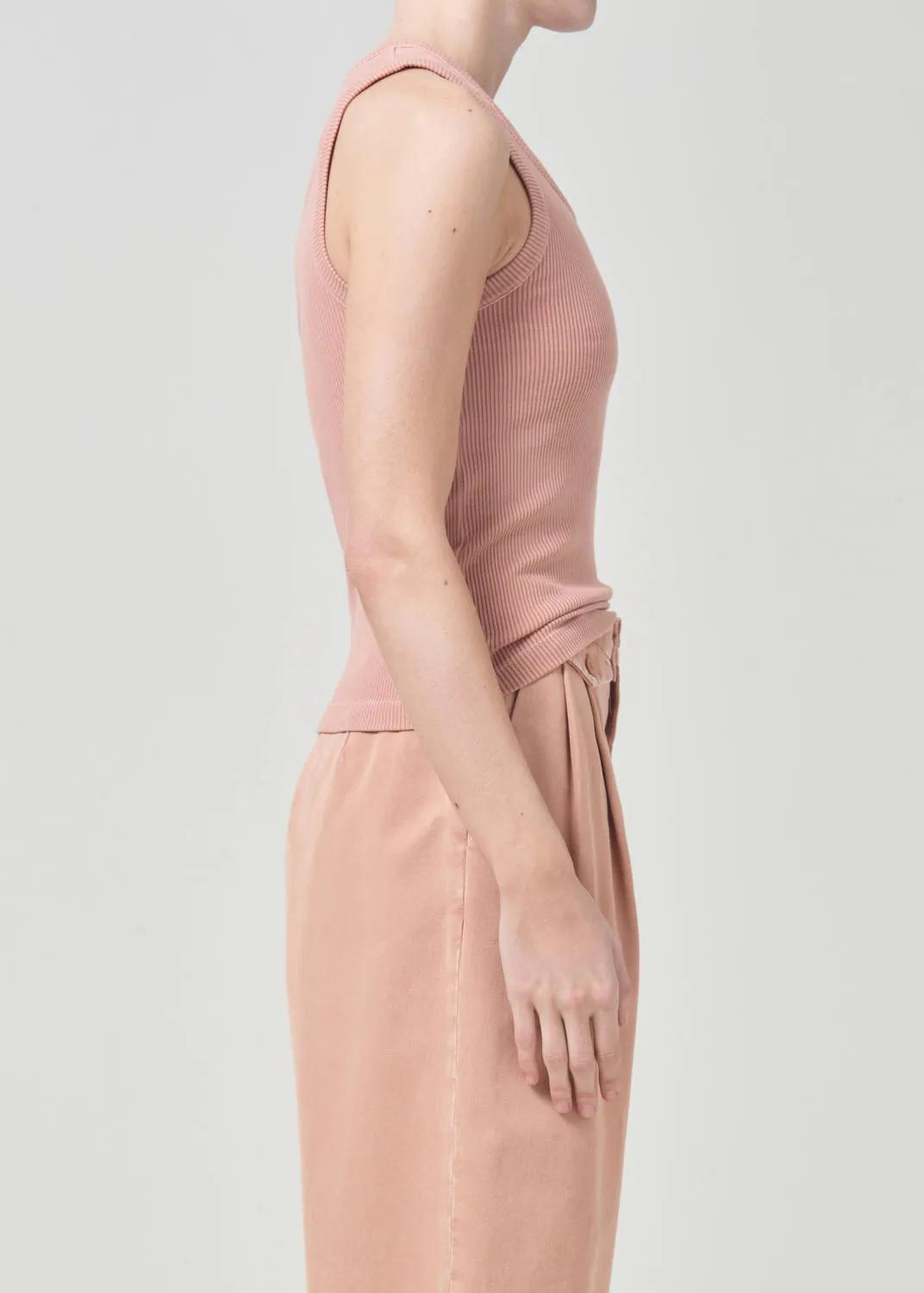 Poppy Tank in Sherbet sold by Agolde product image thumbnail 2