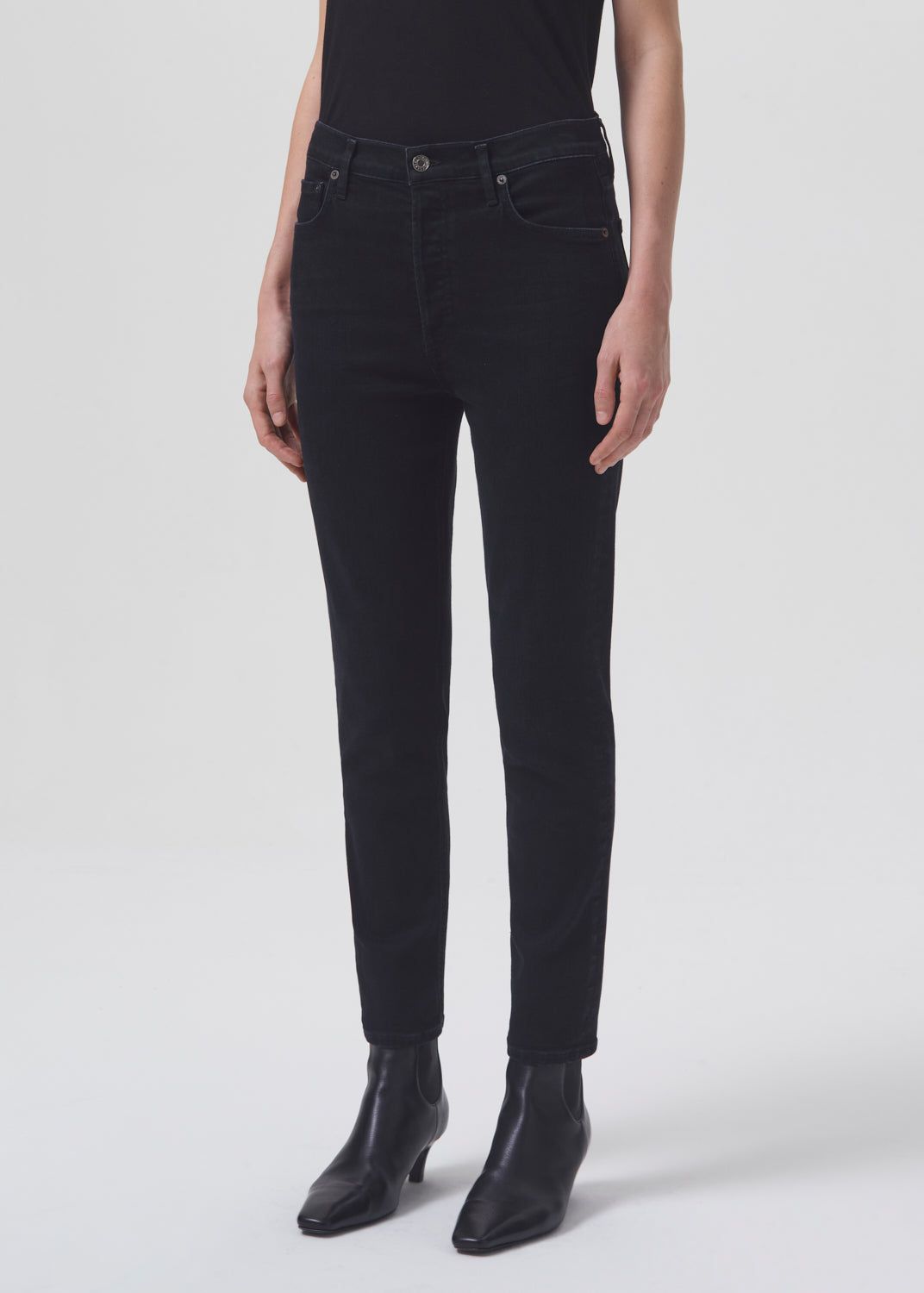 Nico High Rise Slim Fit (Stretch) in Spirit sold by Agolde product image thumbnail 4
