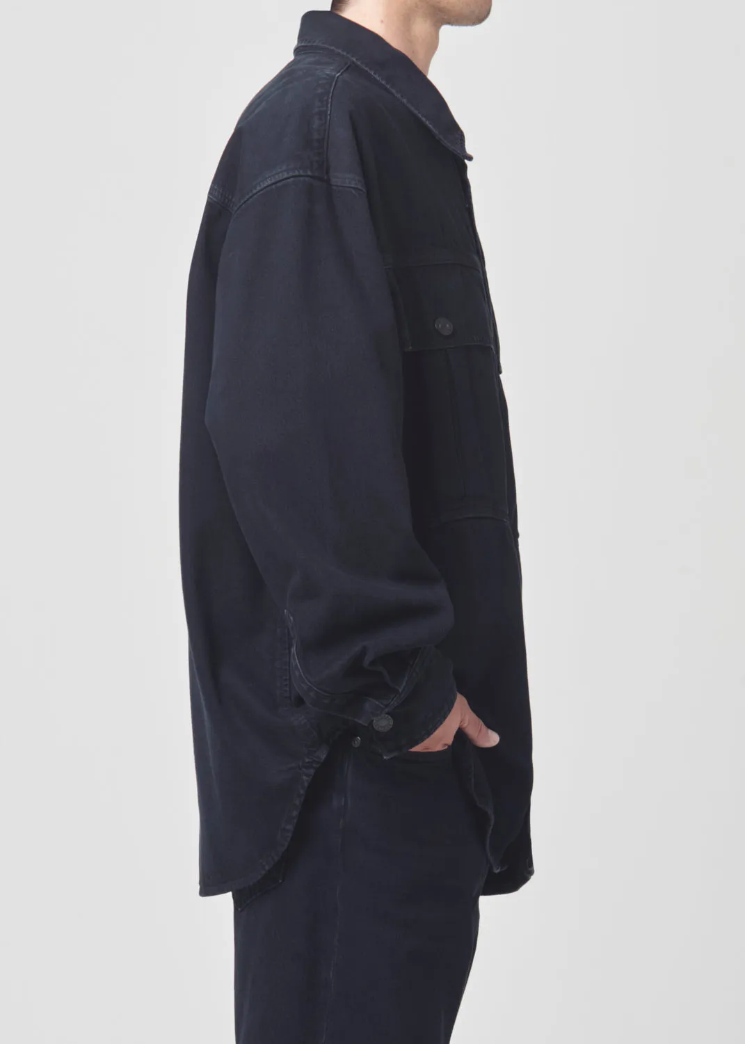 Axel Shirt in Crushed sold by Agolde product image thumbnail 4