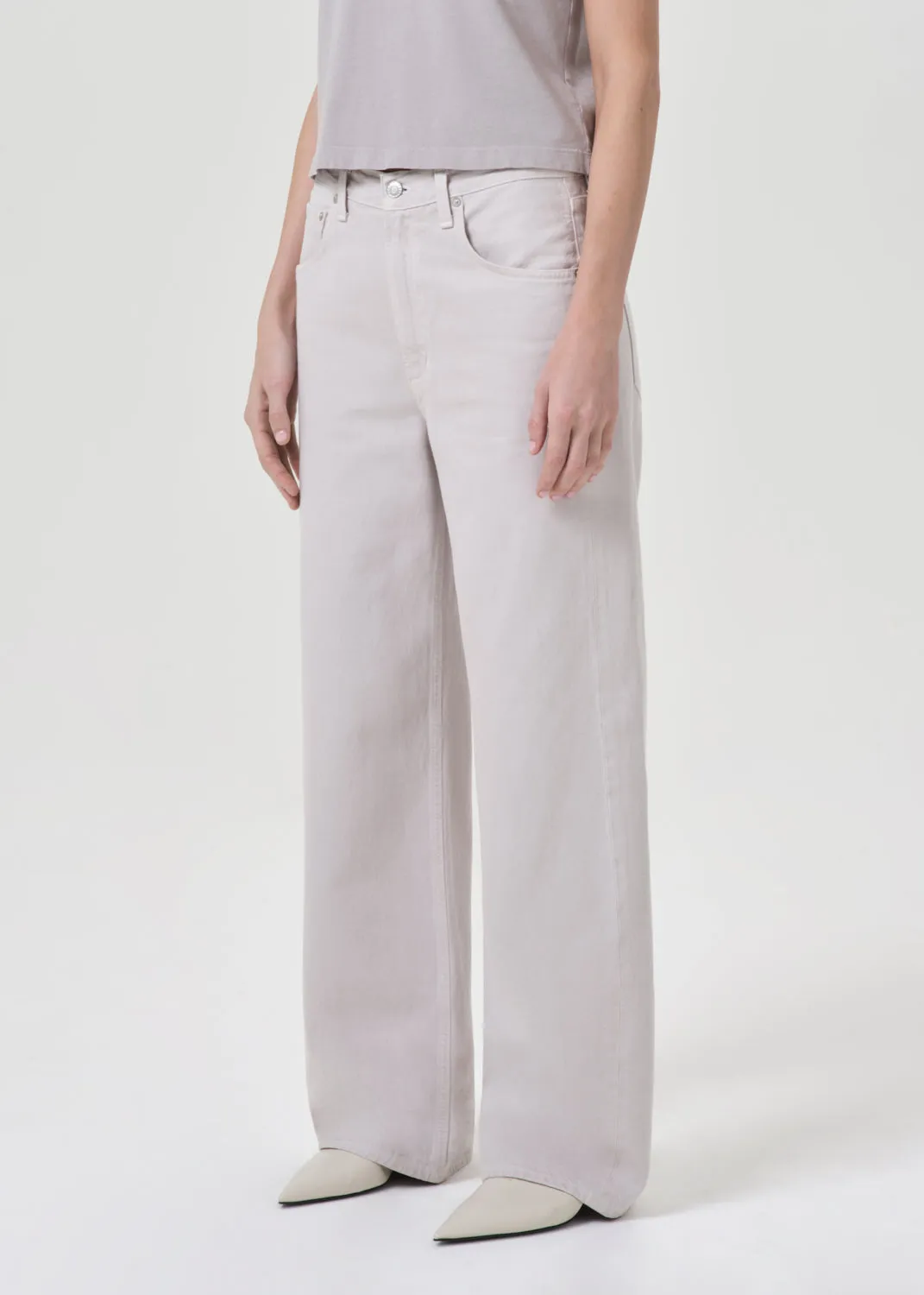 Low Curve Jean in Soft Focus sold by Agolde product image thumbnail 5