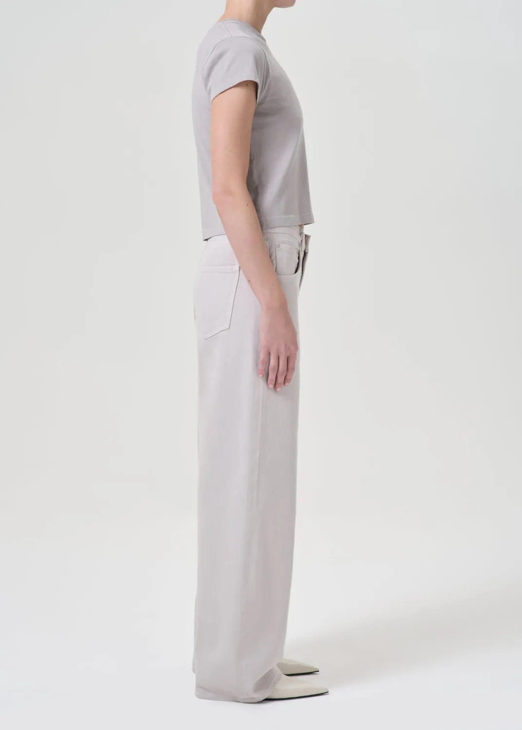 Low Curve Jean in Soft Focus sold by Agolde product image thumbnail 3