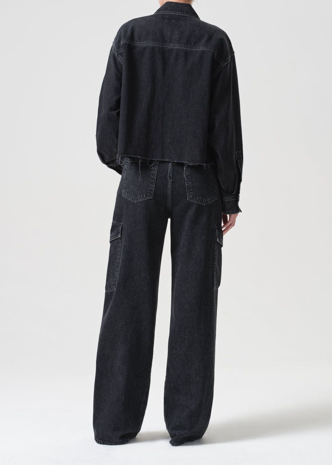 Nyx Denim Shirt in Intense sold by Agolde product image thumbnail 3