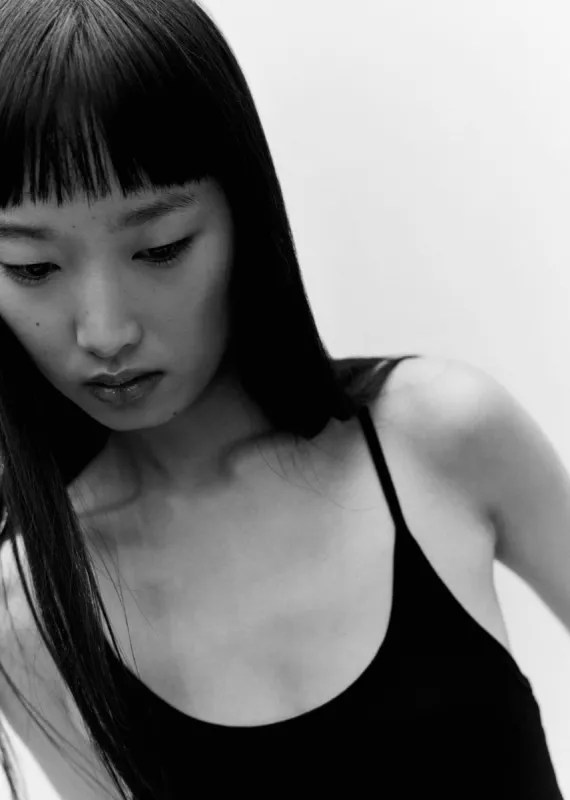 Cali Tank in Black sold by Agolde