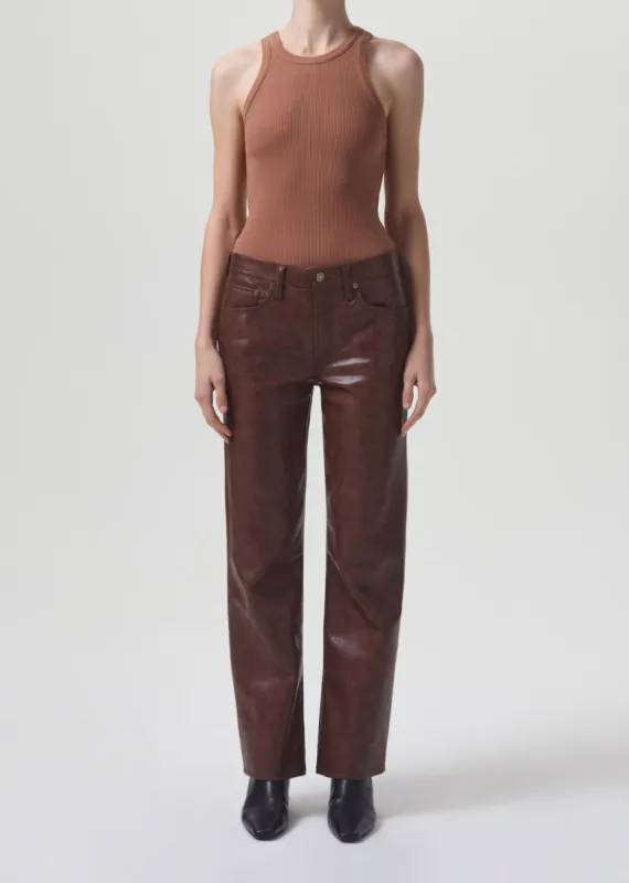 Bailey Tank in Brown Sugar sold by Agolde