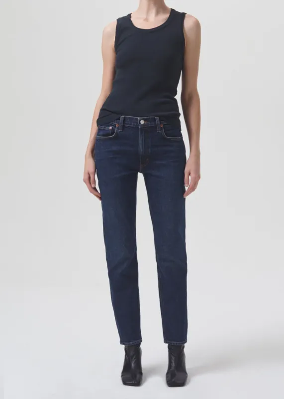 Willow Mid Rise Slim Crop in Divided sold by Agolde
