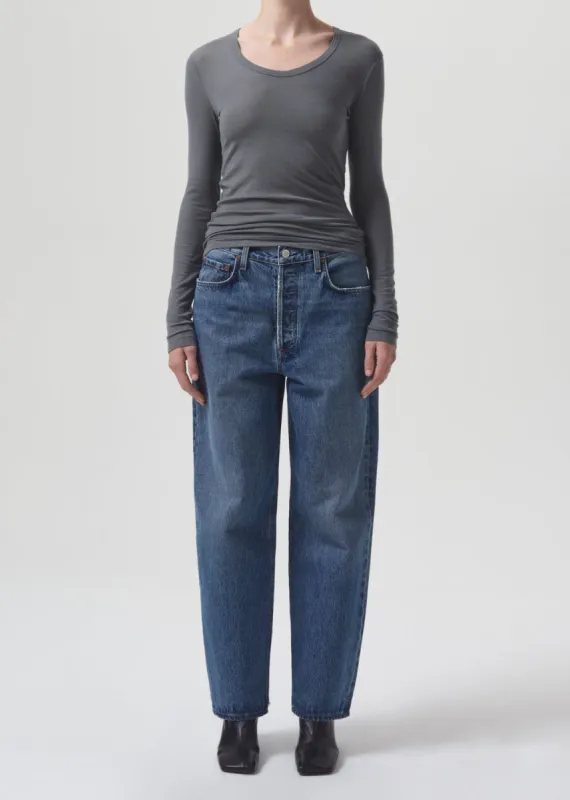 Bernice Tee in Owl made by Agolde