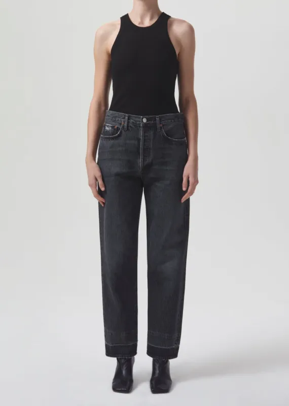 90's Mid Rise Straight in Rebellion sold by Agolde