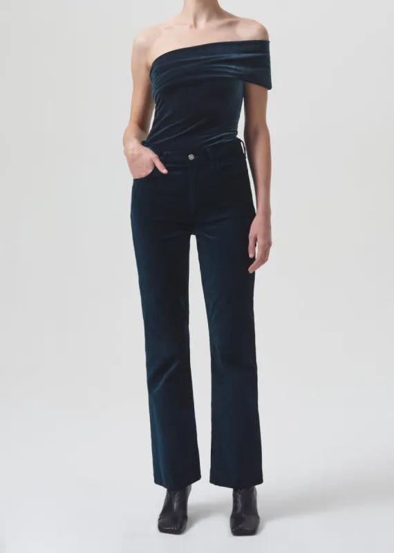 Nico Velvet Boot in Blizzard sold by Agolde