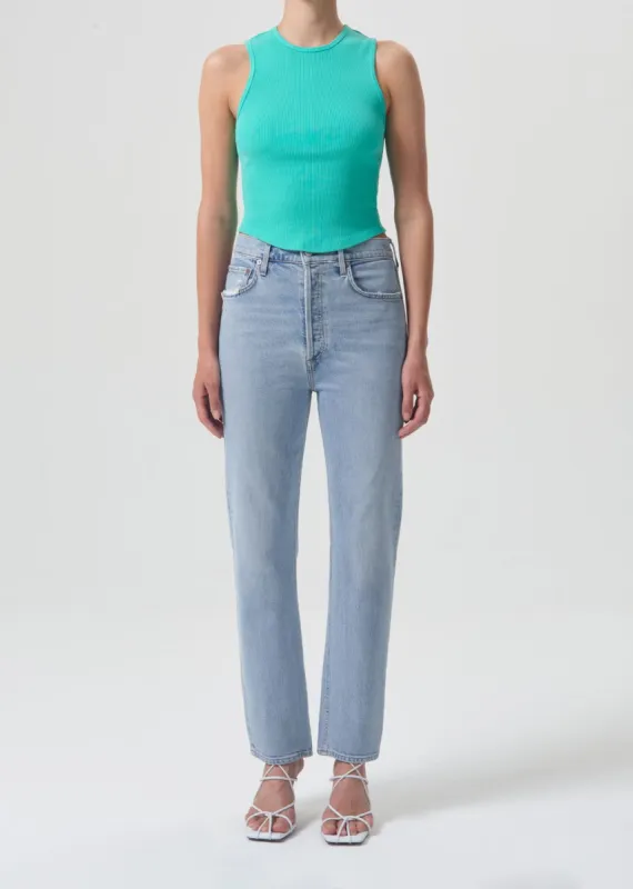 Nova Tank in Cactus sold by Agolde