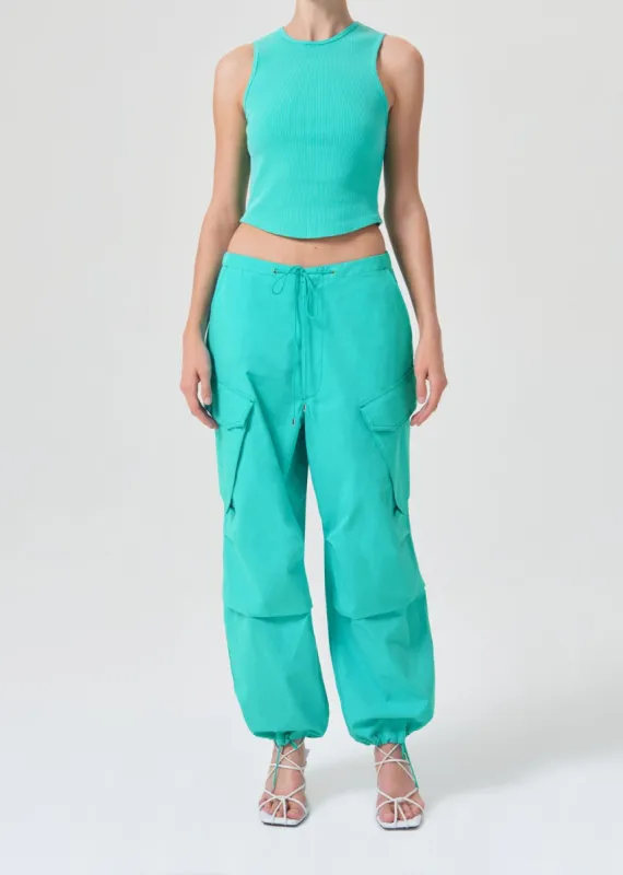 Ginerva Cargo Pant in Cactus sold by Agolde