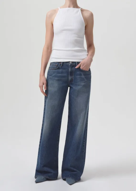 Mina Tank in White sold by Agolde