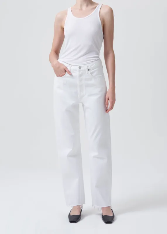 90's Mid Rise Straight in Salt sold by Agolde