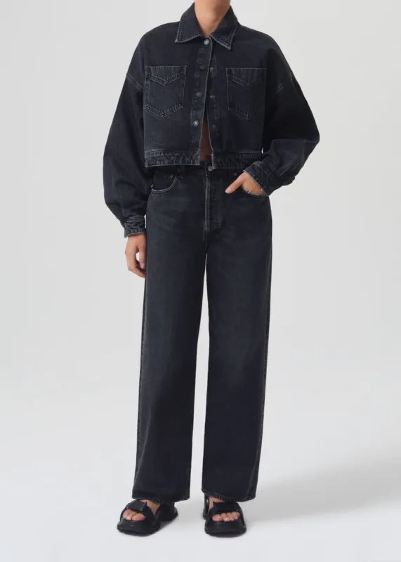 Hera Denim Jacket in Paradox made by Agolde