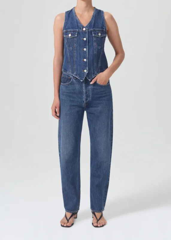 70's Vest in Range sold by Agolde