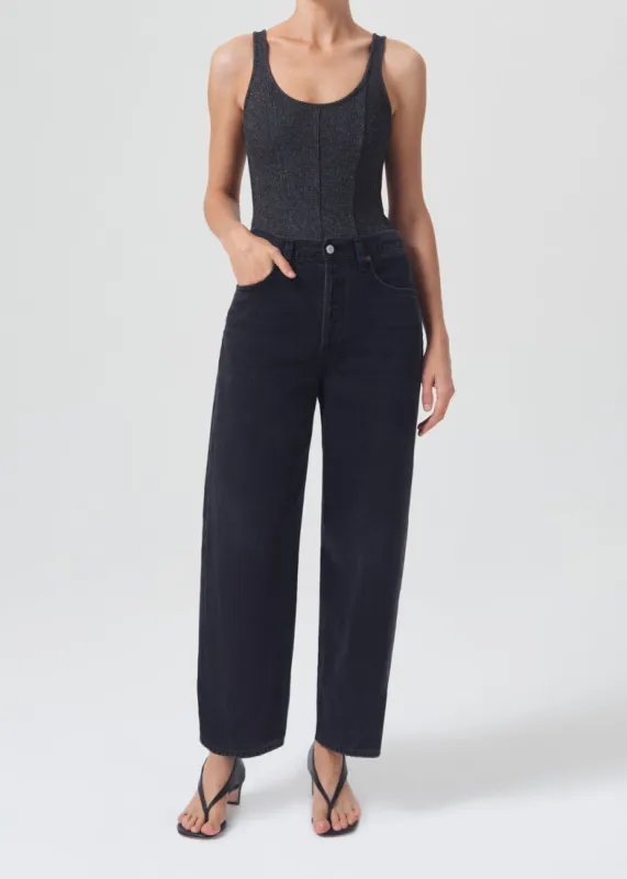 Elna Bodysuit in Salt And Pepper made by Agolde
