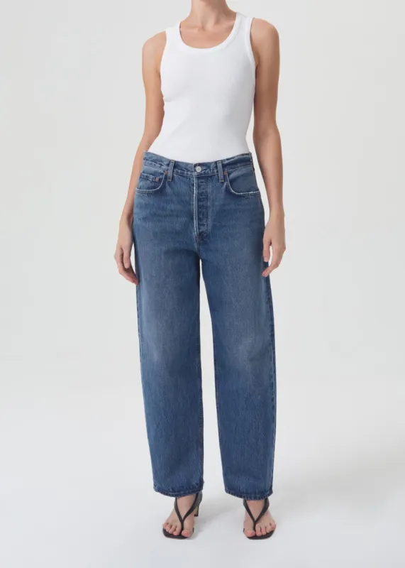 Dara Mid Rise Baggy in Pattern sold by Agolde