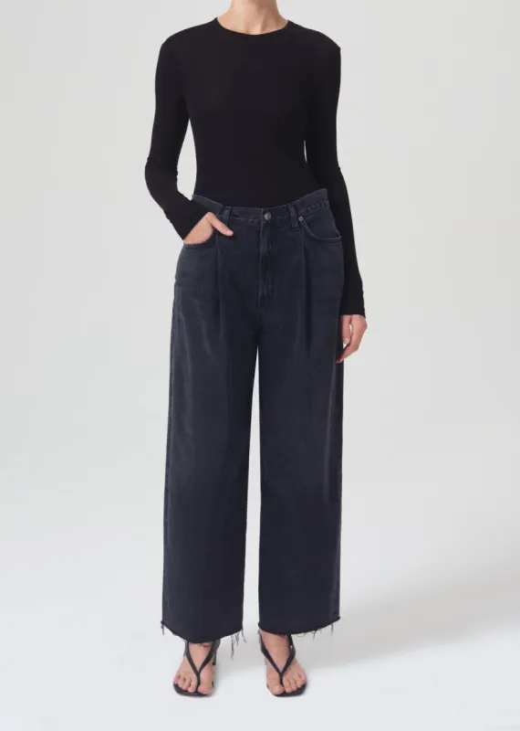 Shona Tee in Black sold by Agolde