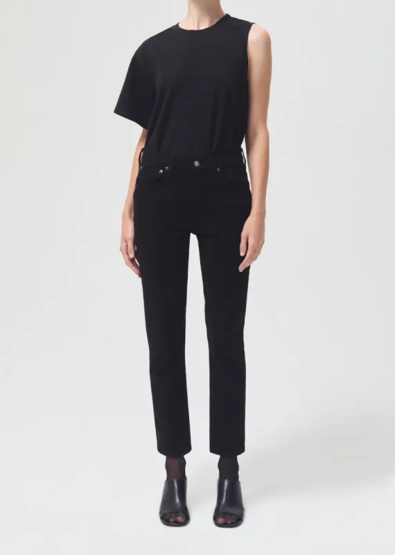 Merrel Mid Rise Straight (Stretch) in Axis made by Agolde