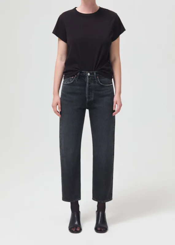 90's Crop Mid Rise Straight in Paradox sold by Agolde